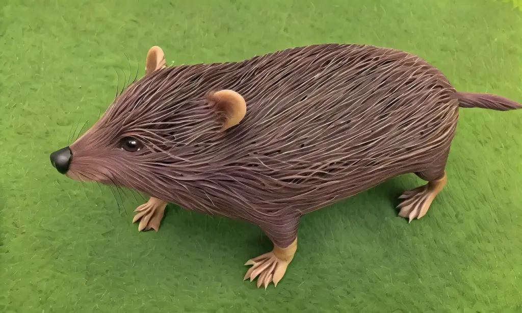 Un perro curioso juega con rebanadas de kiwi en un escenario iluminado por el sol