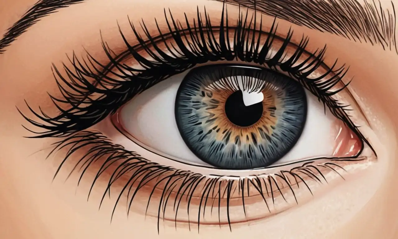 El ojo del gato destaca por su intrincado diseño con curvas suaves, sombras profundas y detalles anatómicos