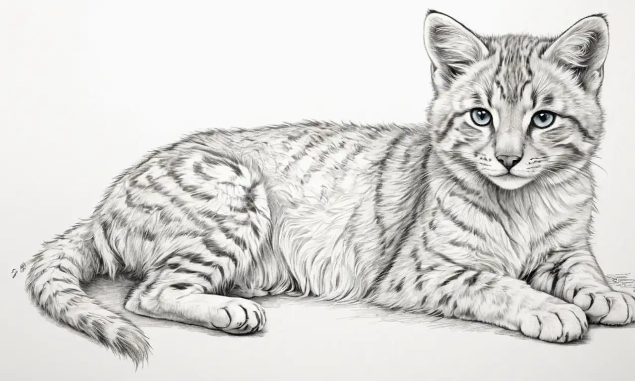 Una representación detallada y emotiva de una figura herida con pelaje suave y contrastes sutiles