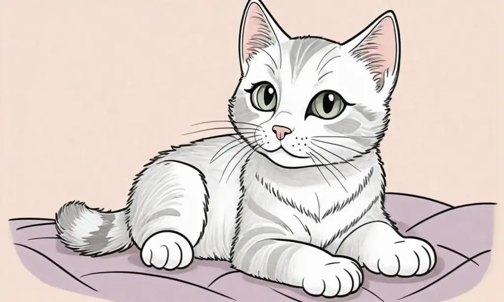 Un gato juguetón con detalles cuidados