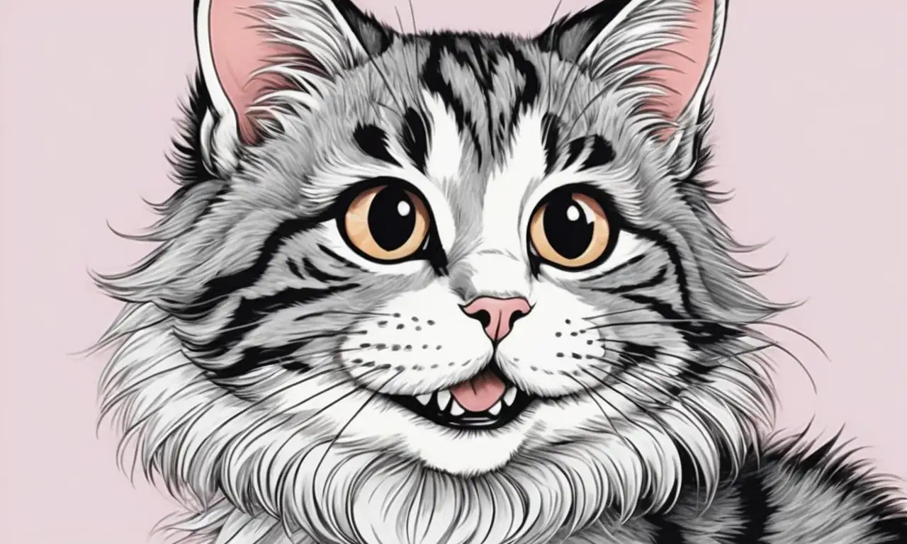 Un gato curioso con pelaje suave y detalles dinámicos destaca en un ambiente acogedor